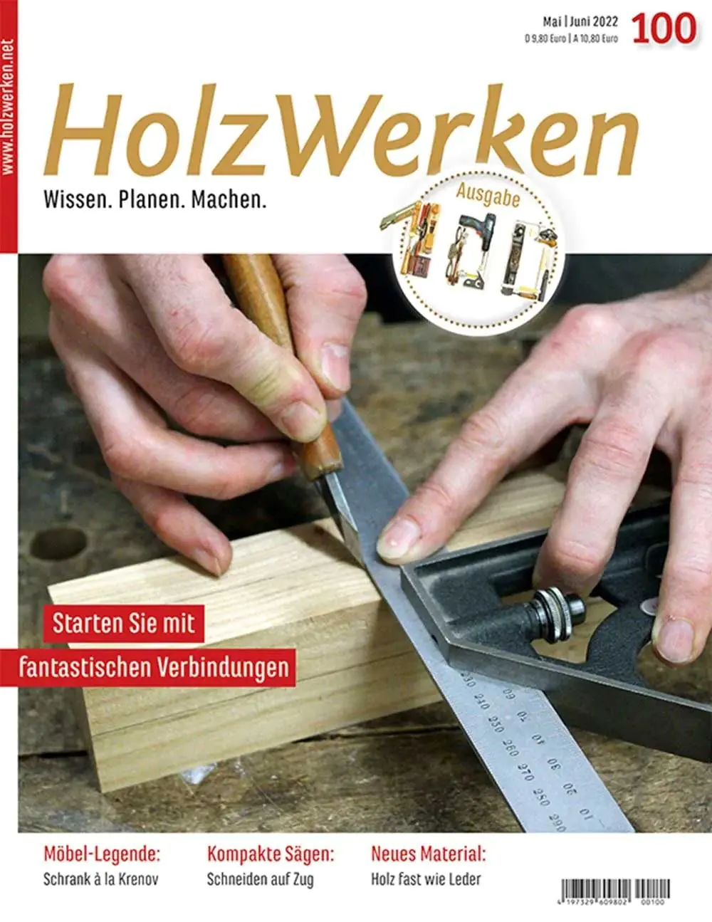 Holzwerken Ausgabe 100 Mai/Juni 2022