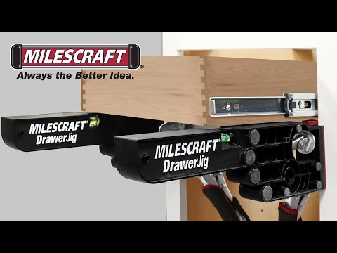 DrawerJig™ - Aiuto per il montaggio dei cassetti MILESCRAFT