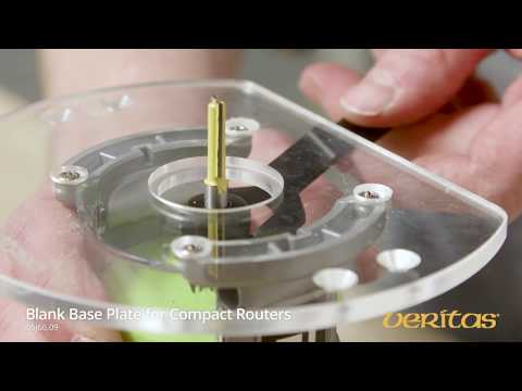 VERITAS Compact Router Base Plate for Ridgid R2401